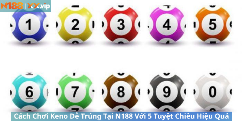 Cách Chơi Keno Dễ Trúng Tại N188 Với 5 Tuyệt Chiêu Hiệu Quả