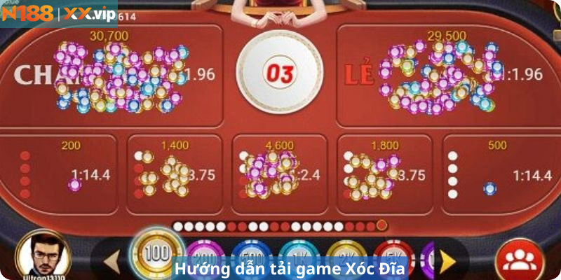 Hướng dẫn tải game Xóc Đĩa